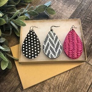 Nashville Lights Leather Earring Bundle